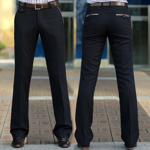 mens bell bottom dress pants